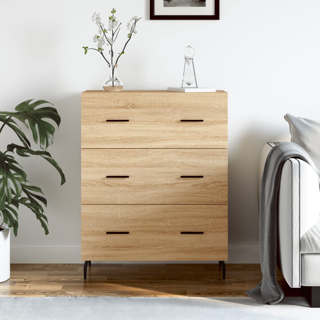 vidaXL vidaXL Sideboard White 69.5x34x90 cm Engineered Wood - Sideboard