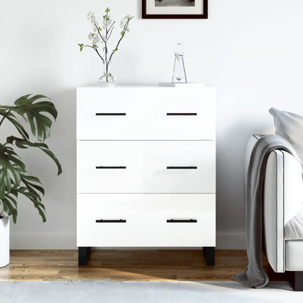 vidaXL vidaXL Sideboard White 69.5x34x90 cm Engineered Wood - Sideboard