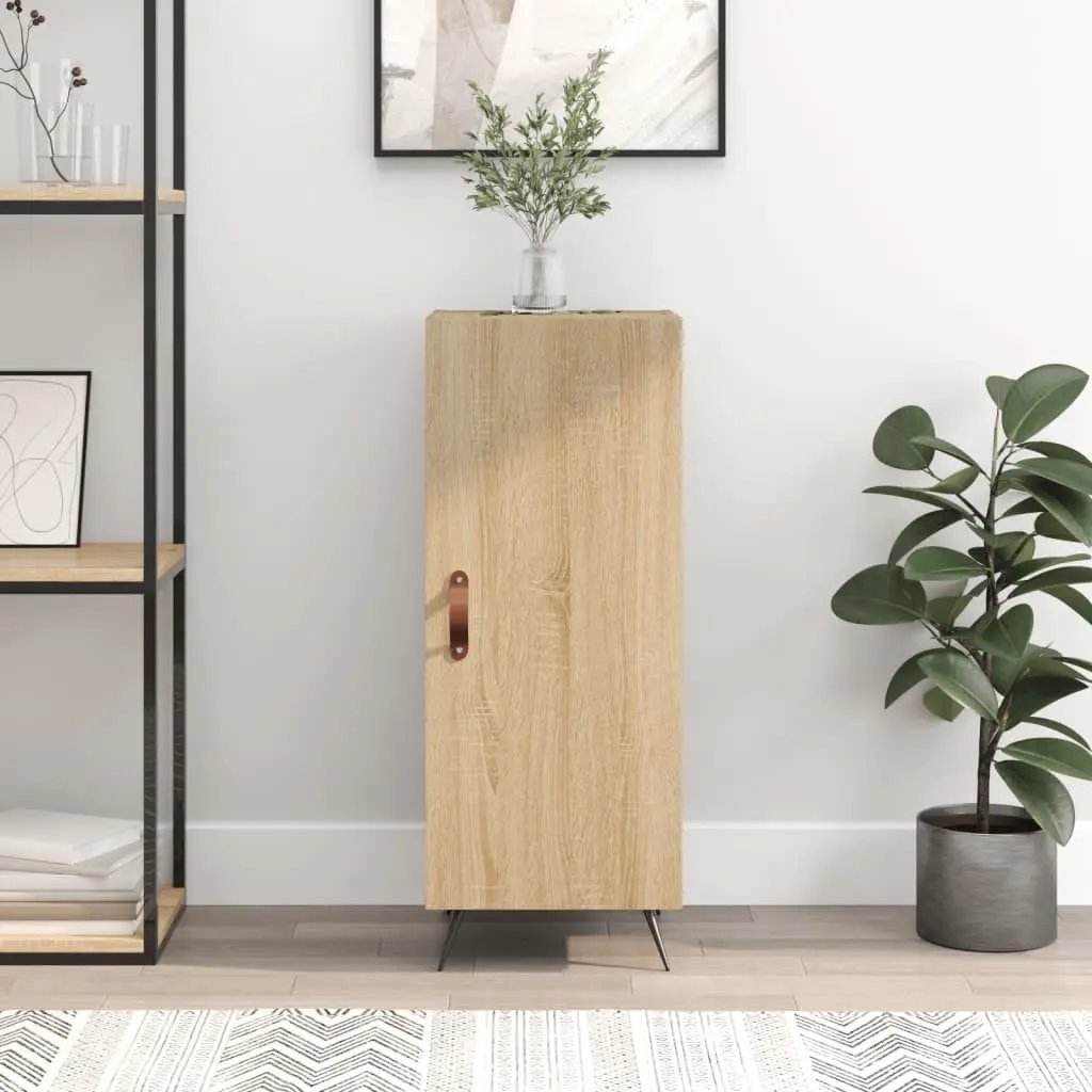 vidaXL vidaXL Sideboard White 34.5x34x90 cm Engineered Wood - Sideboard