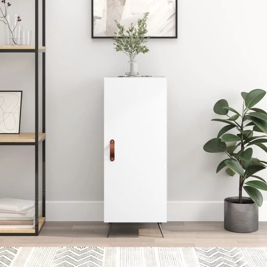 vidaXL vidaXL Sideboard White 34.5x34x90 cm Engineered Wood - Sideboard