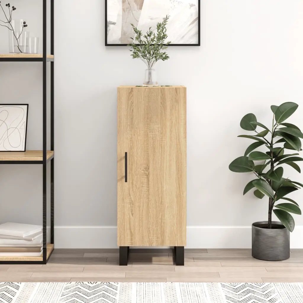vidaXL vidaXL Sideboard White 34.5x34x90 cm Engineered Wood - Sideboard