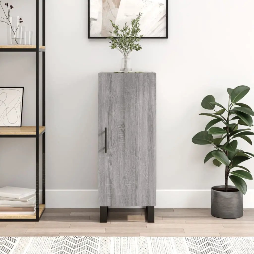 vidaXL vidaXL Sideboard White 34.5x34x90 cm Engineered Wood - Sideboard