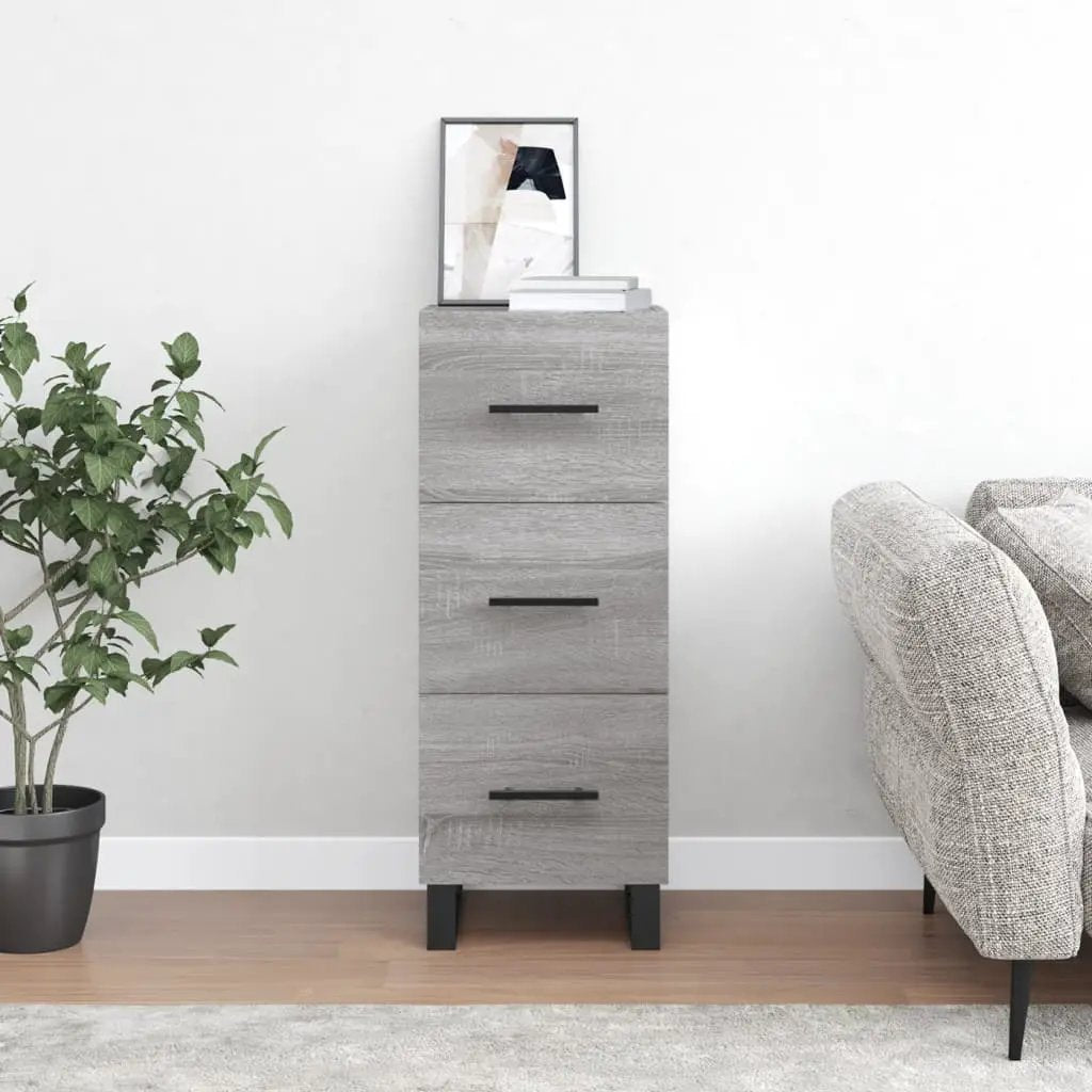 vidaXL vidaXL Sideboard White 34.5x34x90 cm Engineered Wood - Sideboard