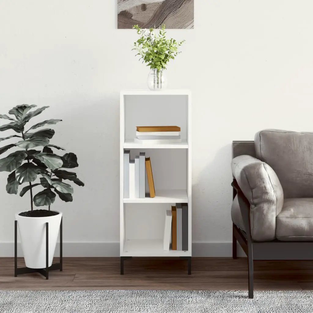 vidaXL vidaXL Sideboard White 34.5x32.5x90 cm Engineered Wood - Sideboard