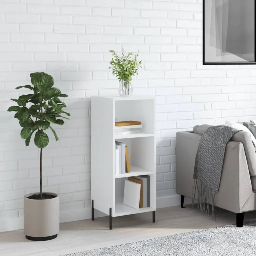 vidaXL vidaXL Sideboard White 34.5x32.5x90 cm Engineered Wood - Sideboard