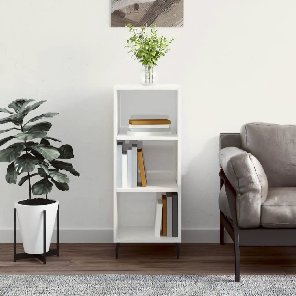 vidaXL vidaXL Sideboard White 34.5x32.5x90 cm Engineered Wood - Sideboard
