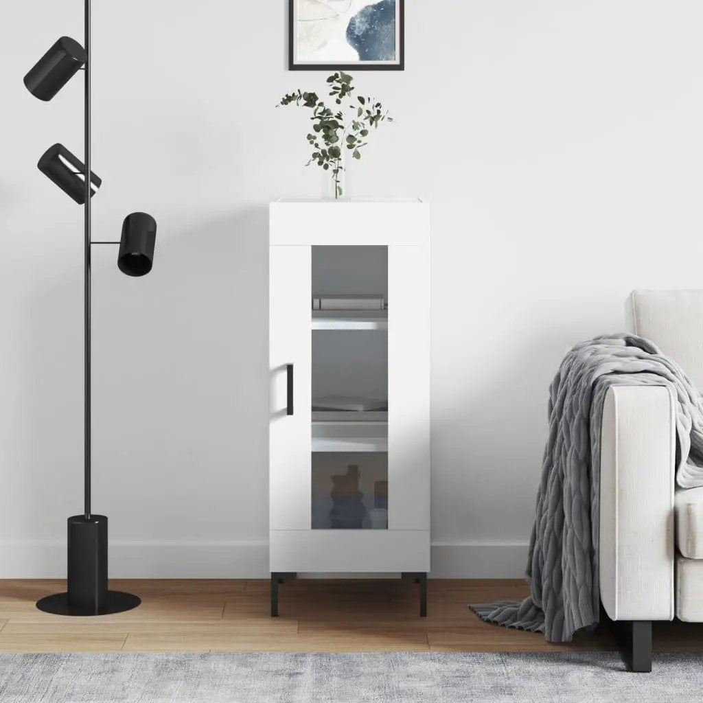 vidaXL vidaXL Sideboard White 34.5x34x90 cm Engineered Wood - Sideboard