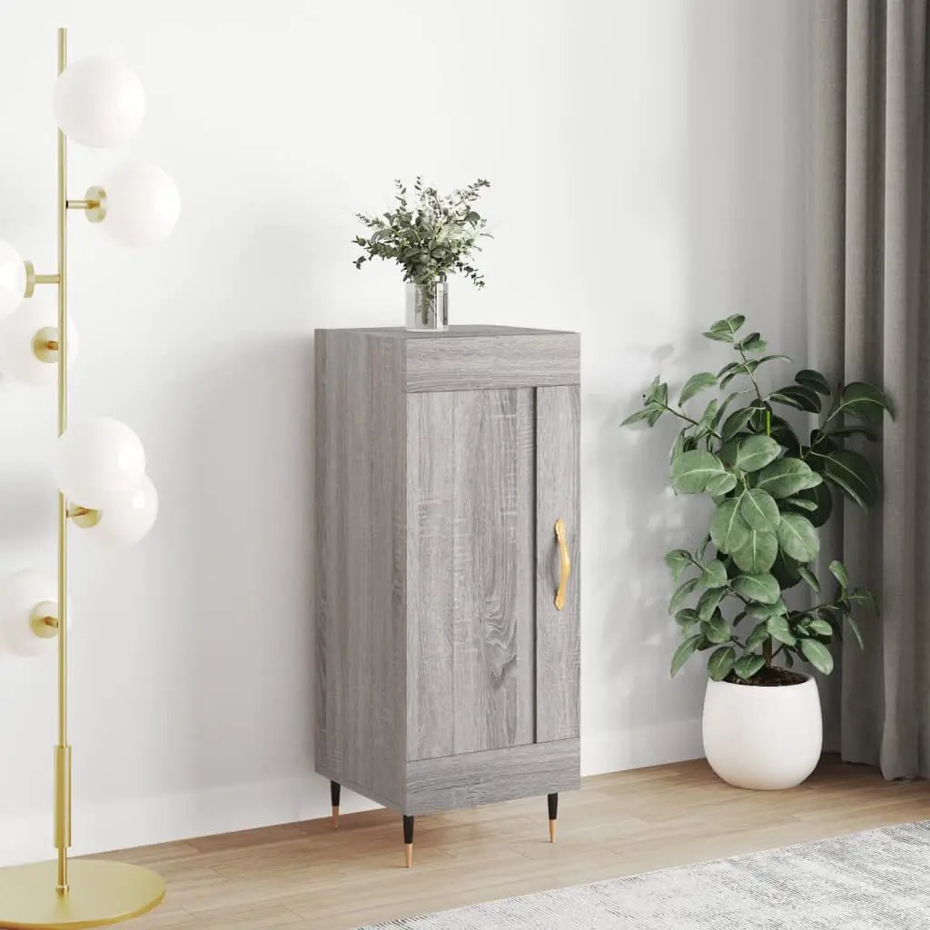 vidaXL vidaXL Sideboard White 34.5x34x90 cm Engineered Wood - Sideboard