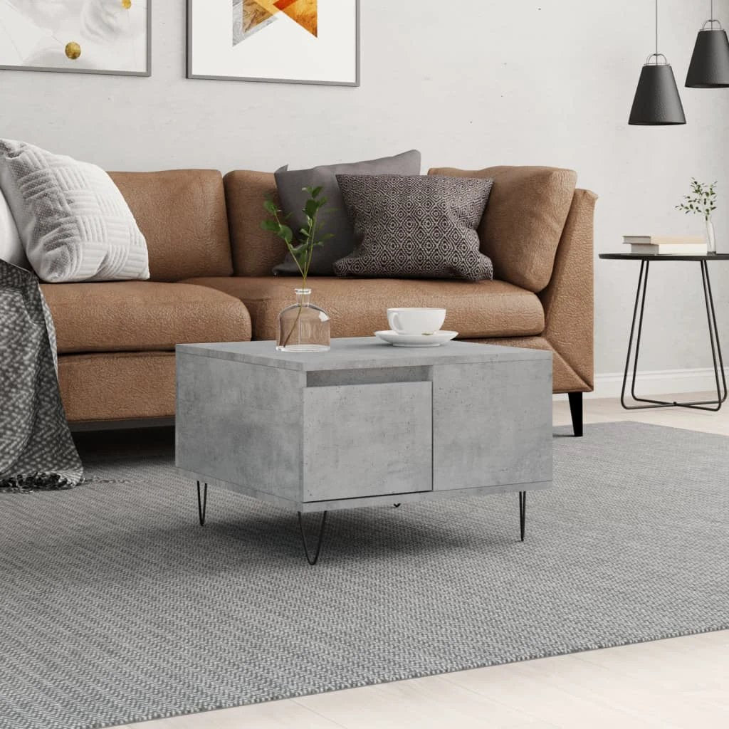 vidaXL VidaXL CoffeeTable 55x55x36.5 EngineeredWood Home - Coffee Table