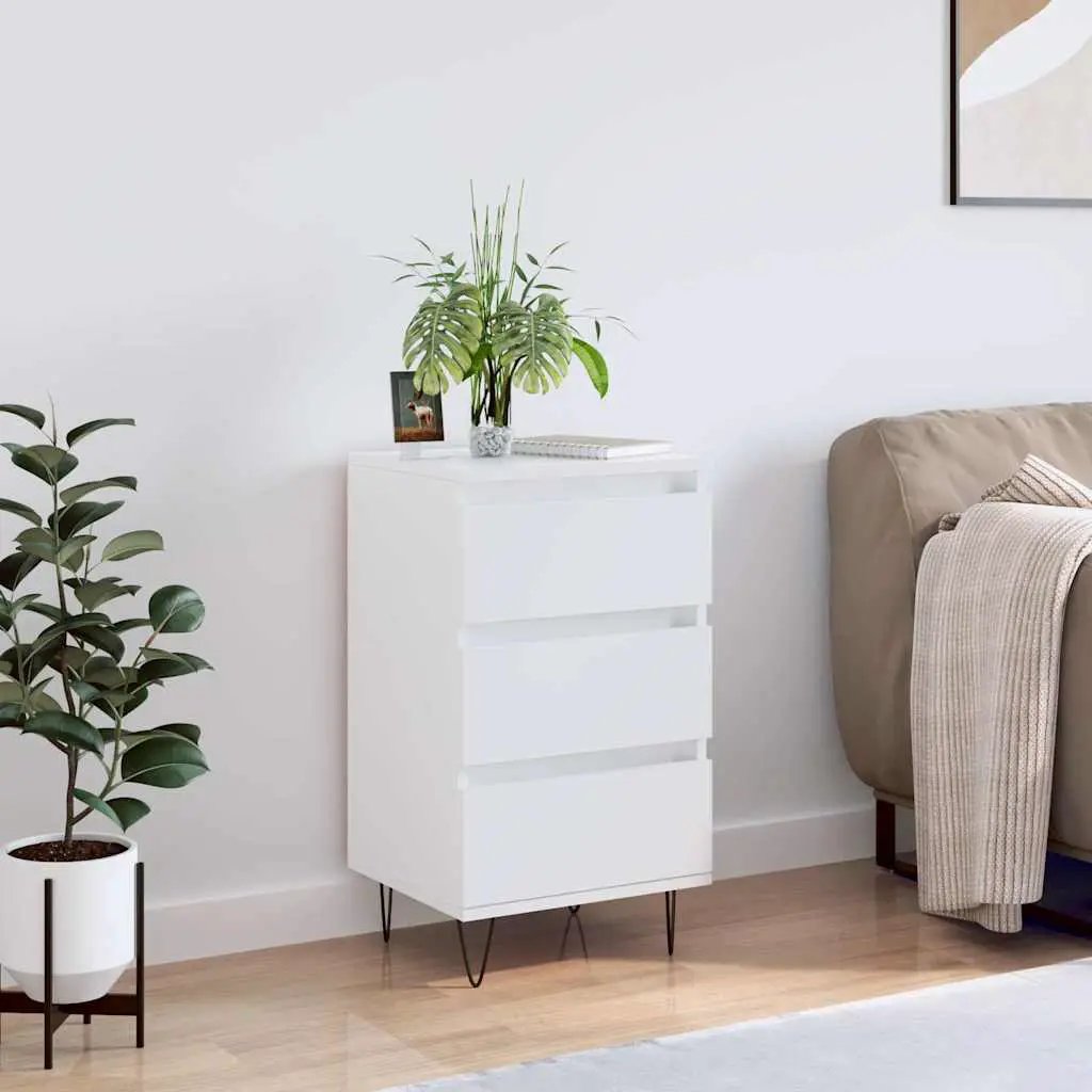 vidaXL vidaXL Sideboard White 40x35x70 cm Engineered Wood - Sideboard