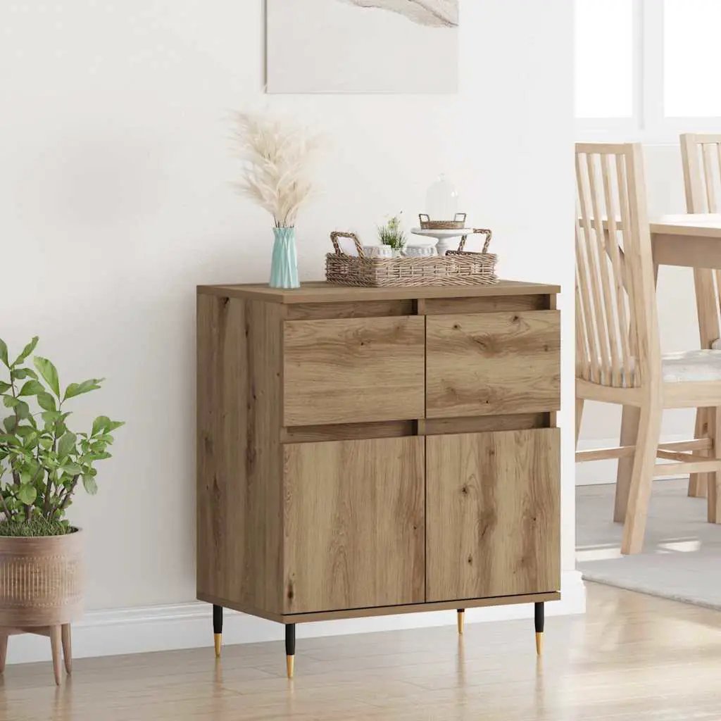 vidaXL vidaXL Sideboard White 60x35x70 cm Engineered Wood - Sideboard