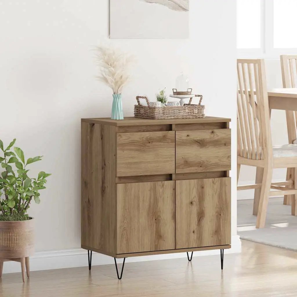 vidaXL vidaXL Sideboard White 60x35x70 cm Engineered Wood - Sideboard