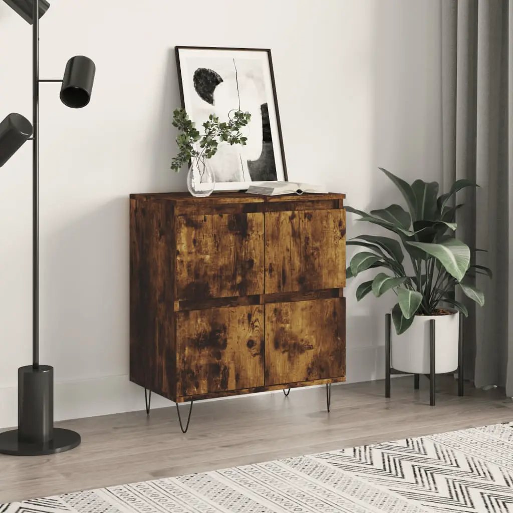 vidaXL vidaXL Sideboard Black 60x35x70 cm Engineered Wood - Sideboard