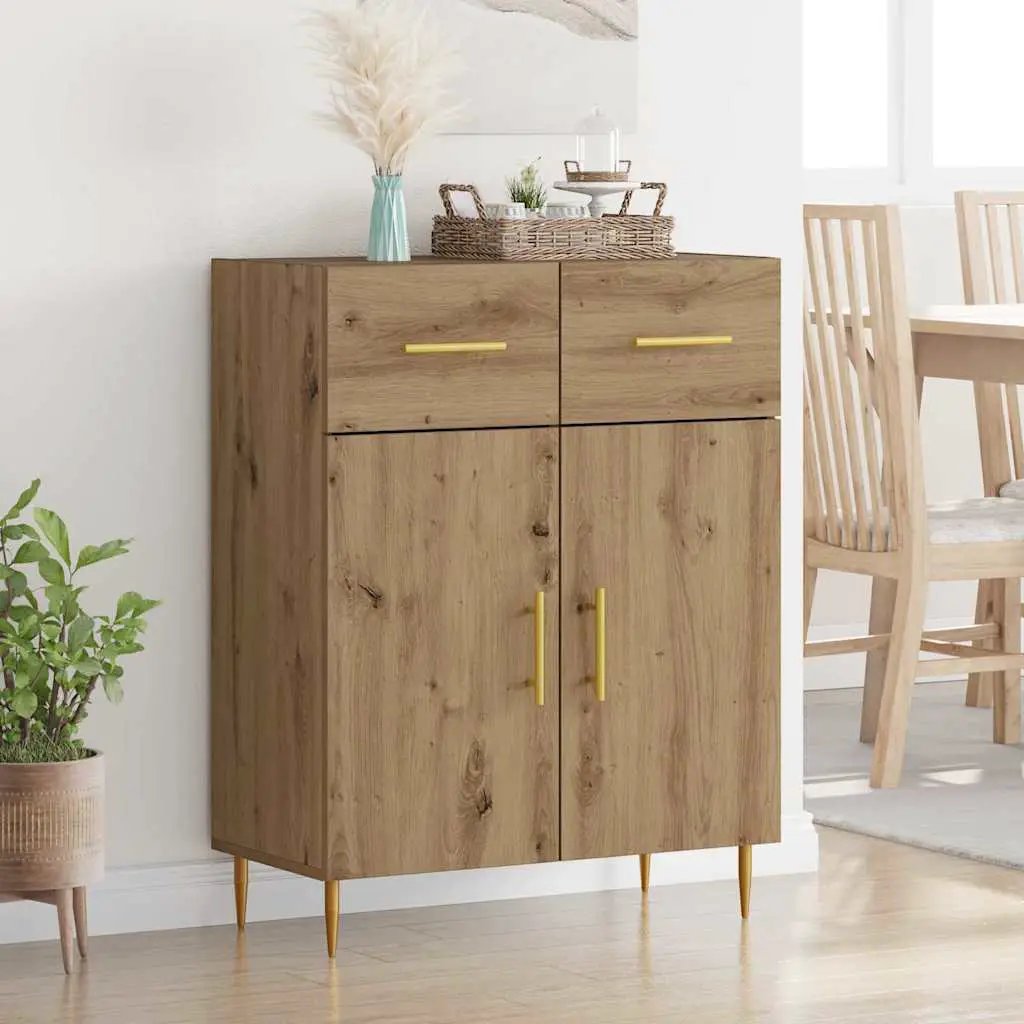 vidaXL vidaXL Sideboard White 69.5x34x90 cm Engineered Wood - Sideboard