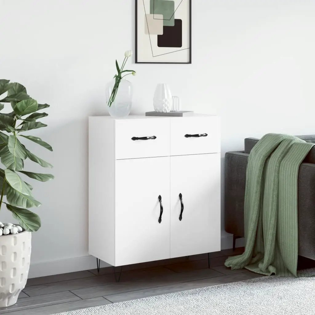 vidaXL vidaXL Sideboard White 69.5x34x90 cm Engineered Wood - Sideboard