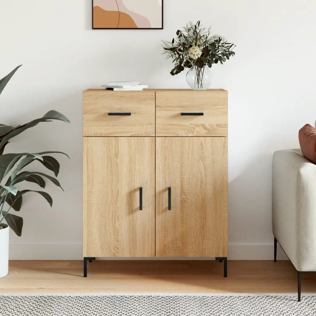 vidaXL vidaXL Sideboard White 69.5x34x90 cm Engineered Wood - Sideboard