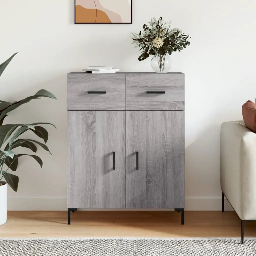 vidaXL vidaXL Sideboard White 69.5x34x90 cm Engineered Wood - Sideboard