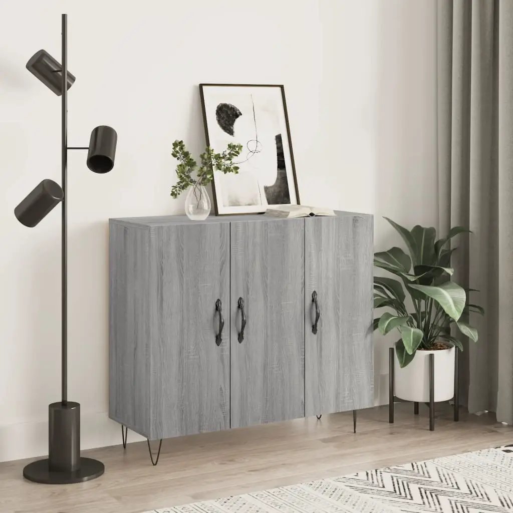 vidaXL vidaXL Sideboard White 90x34x80 cm Engineered Wood - Sideboard
