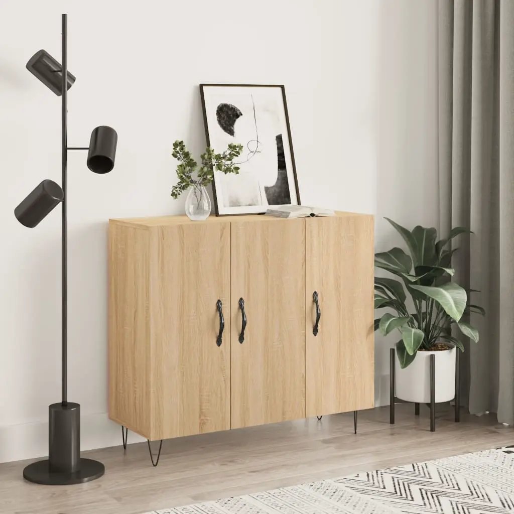 vidaXL vidaXL Sideboard White 90x34x80 cm Engineered Wood - Sideboard