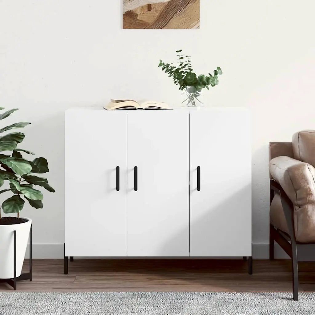 vidaXL vidaXL Sideboard White 90x34x80 cm Engineered Wood - Sideboard