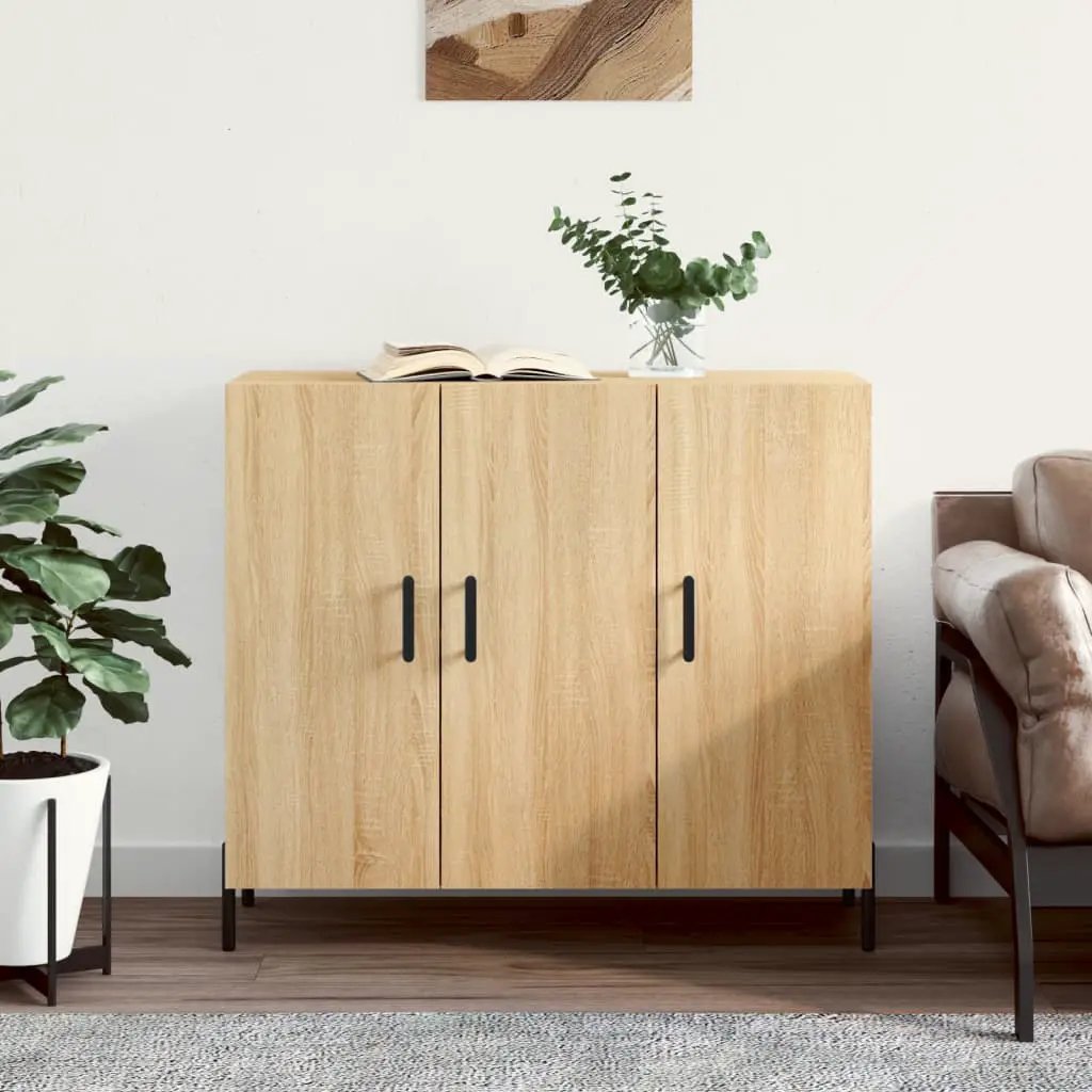 vidaXL vidaXL Sideboard White 90x34x80 cm Engineered Wood - Sideboard