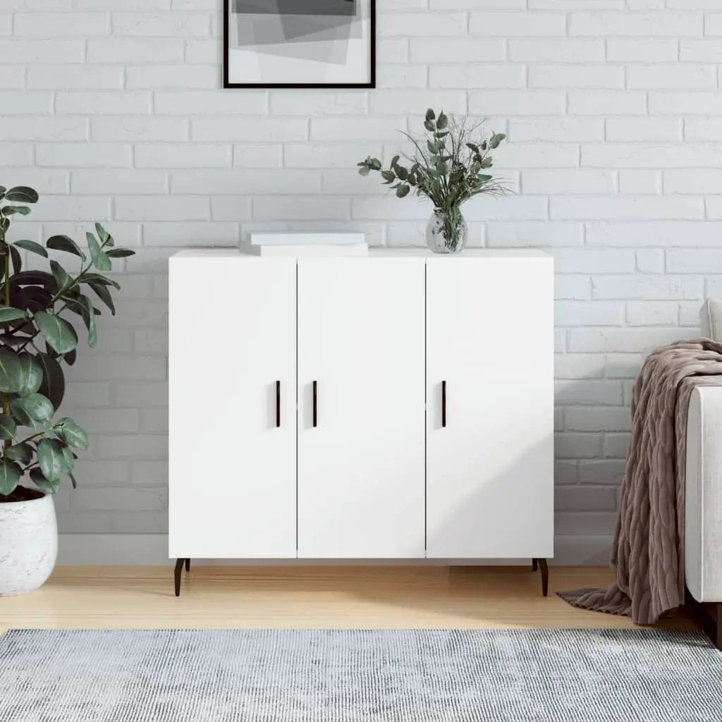 vidaXL vidaXL Sideboard White 90x34x80 cm Engineered Wood - Sideboard