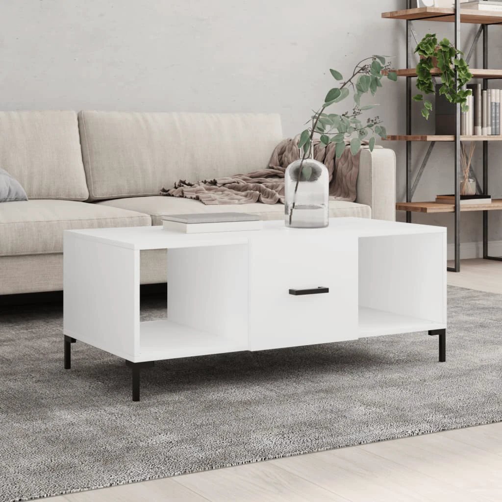 VidaXL Coffee Table 102x50x40 Three Compartments by vidaXL