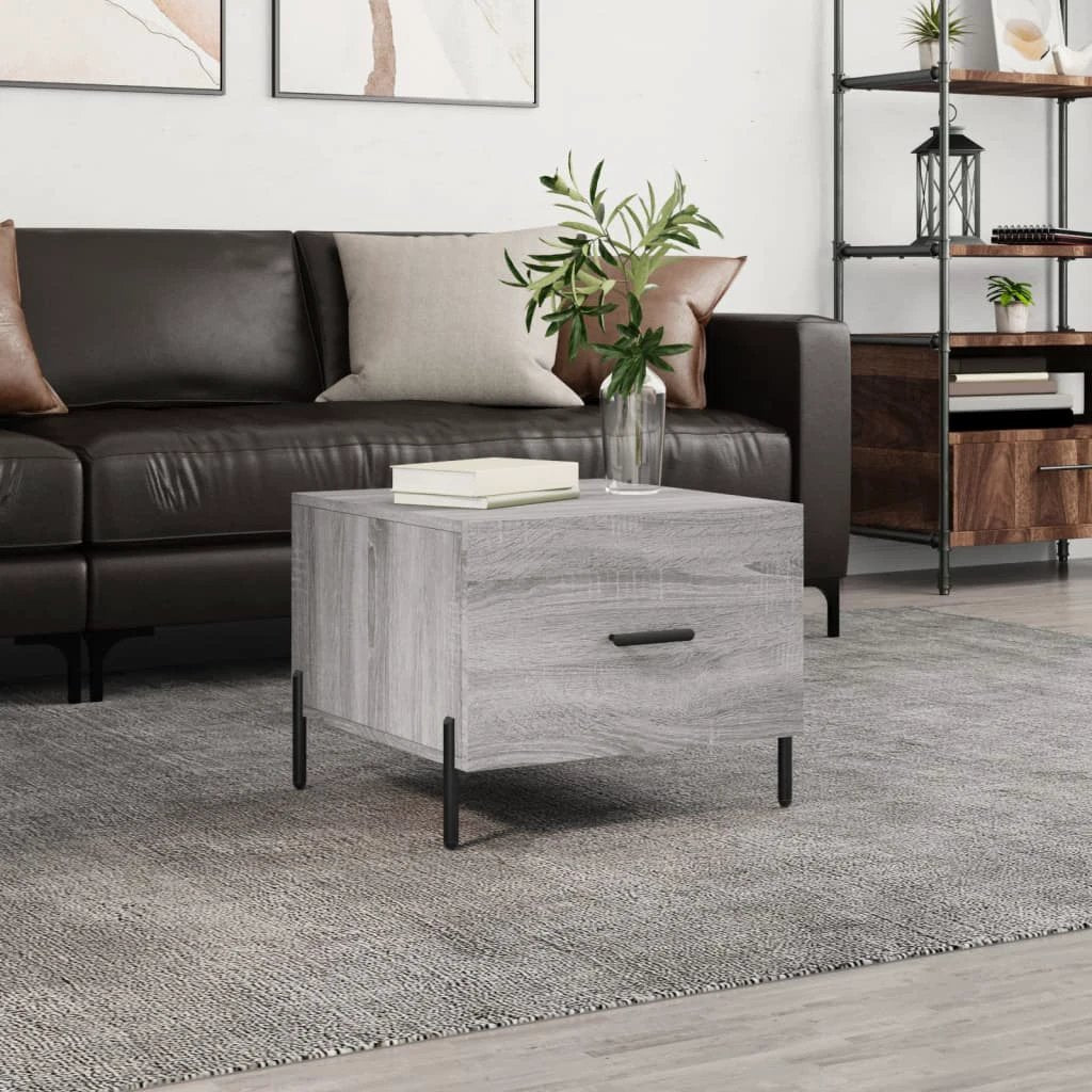 VidaXL Coffee Table 50x50x40 cm With Drawer by vidaXL