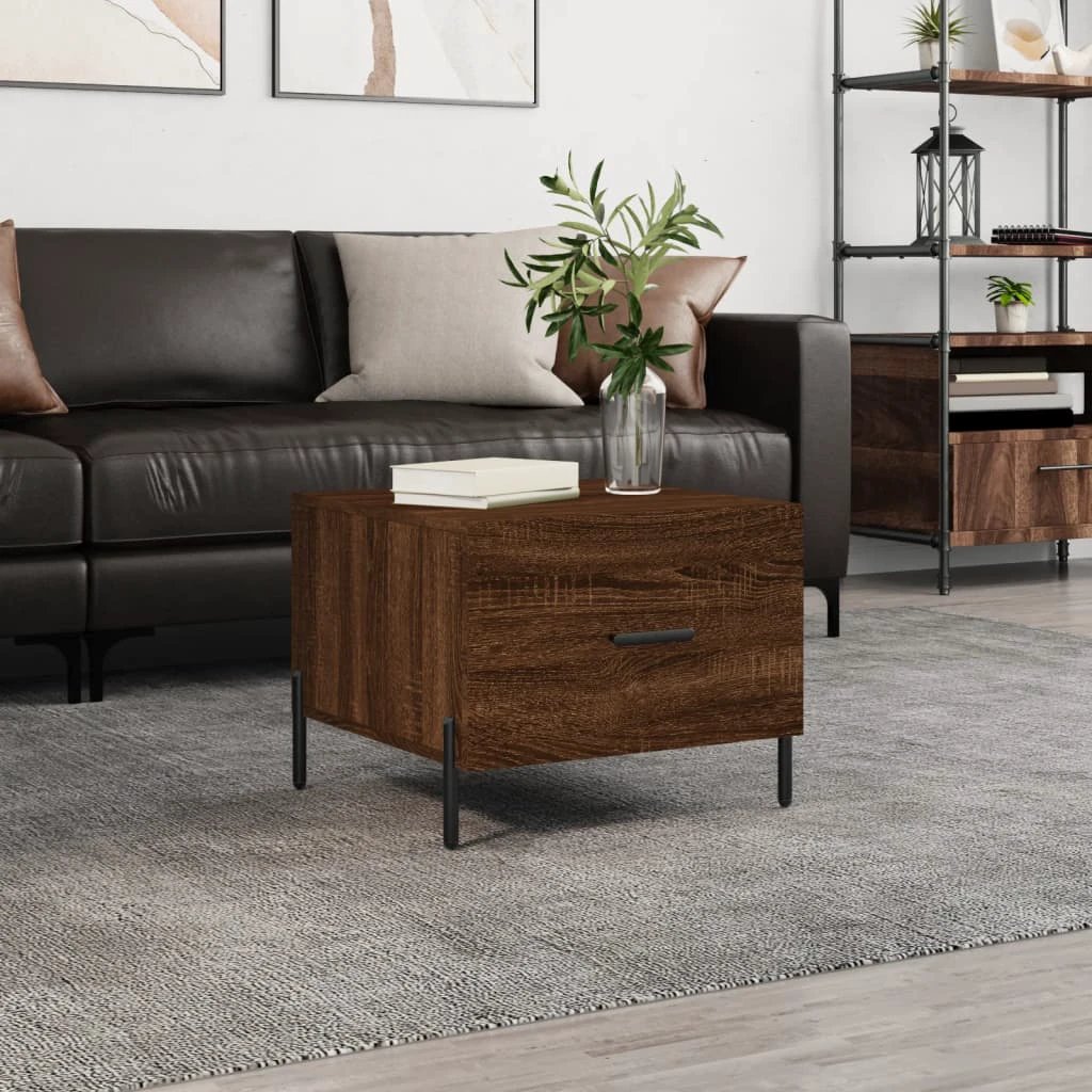 VidaXL Coffee Table 50x50x40 cm With Drawer by vidaXL