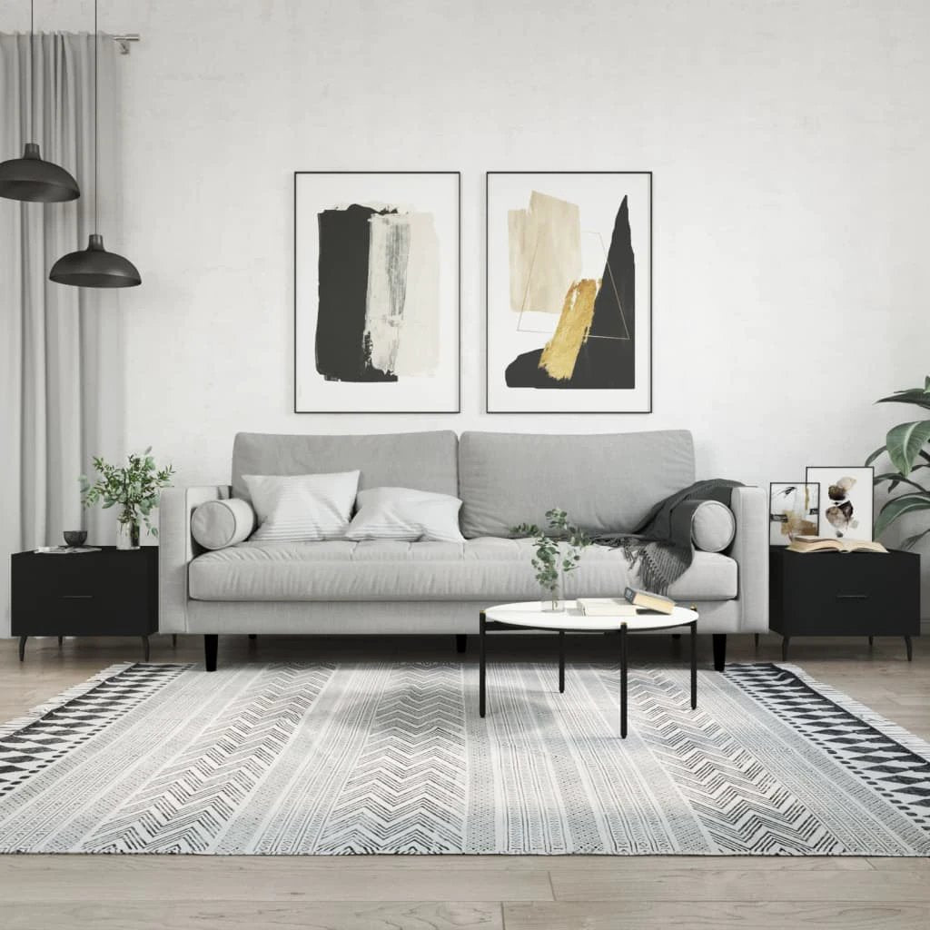 vidaXL Coffee Table 50x50x40cm Drawer Home by vidaXL