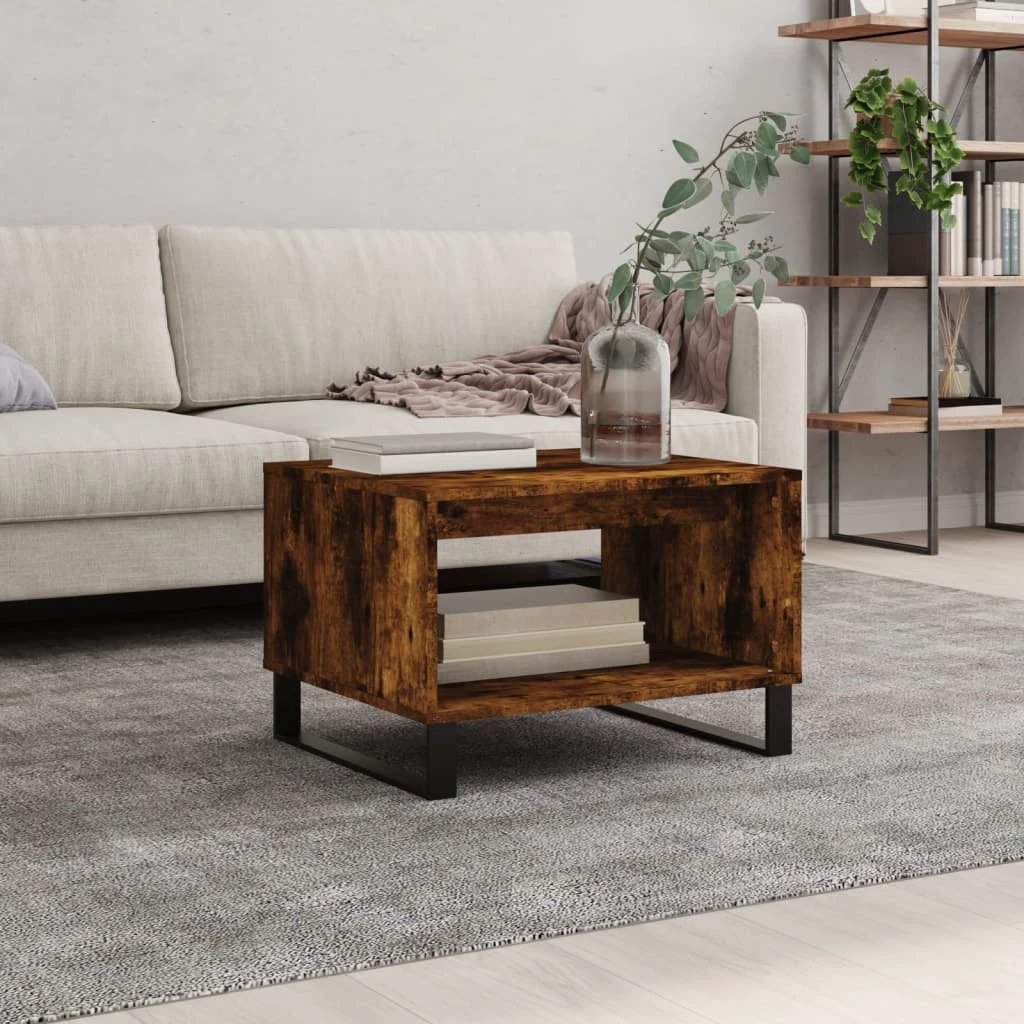 VidaXL Coffee Table 60 X 50 X 40 Cm Engineered Wood Modern Rectangle Living Room by vidaXL