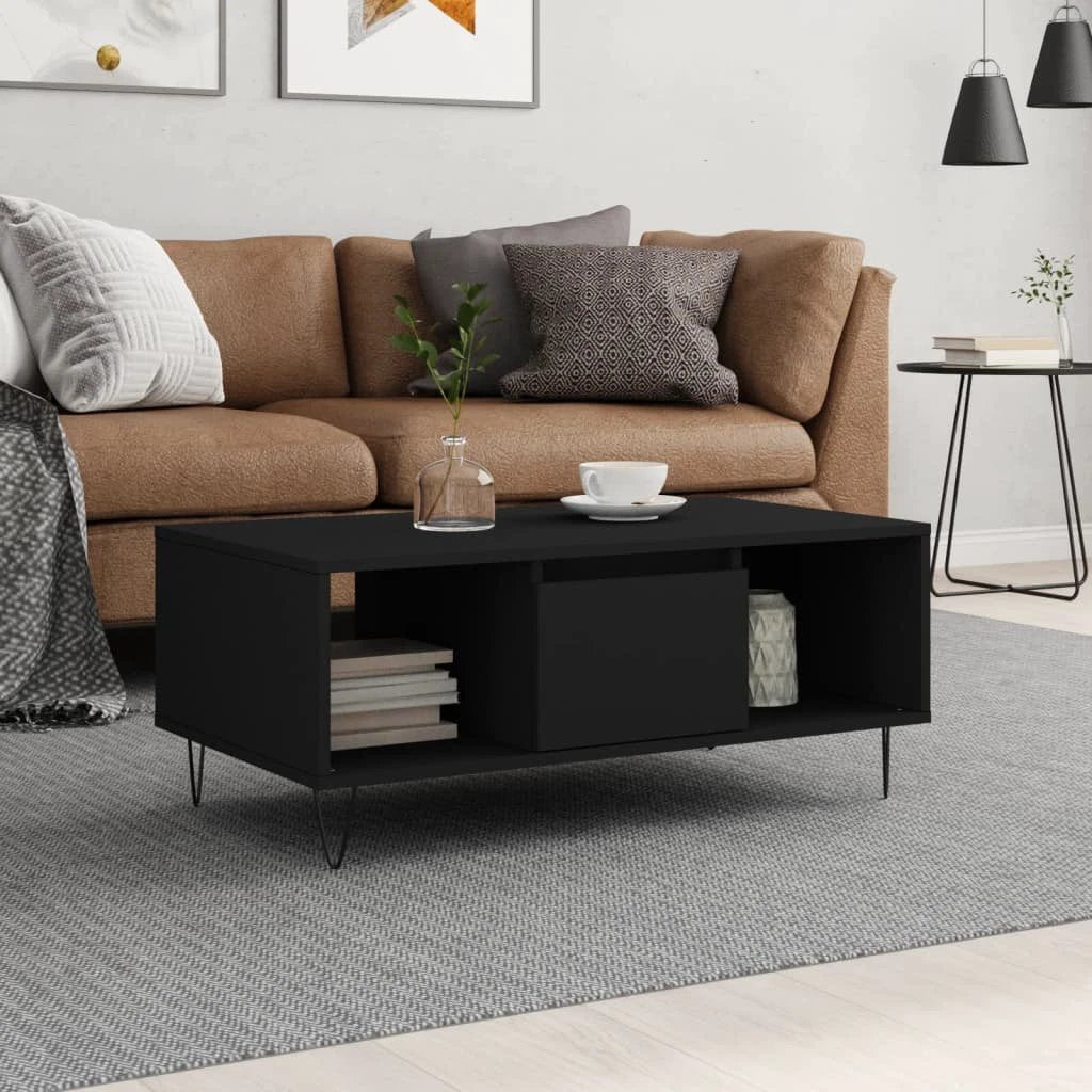 vidaXL Coffee Table 90x50cm Engineered Wood by vidaXL