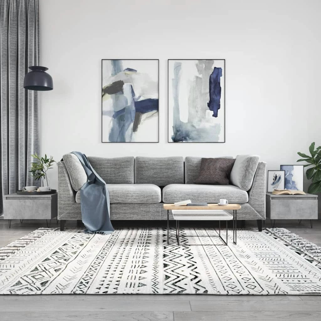 vidaXL VidaXL Coffee Tables 50x46x35 cm Engineered Wood Durable Moisture Resistant Living Room Decor - Coffee Table