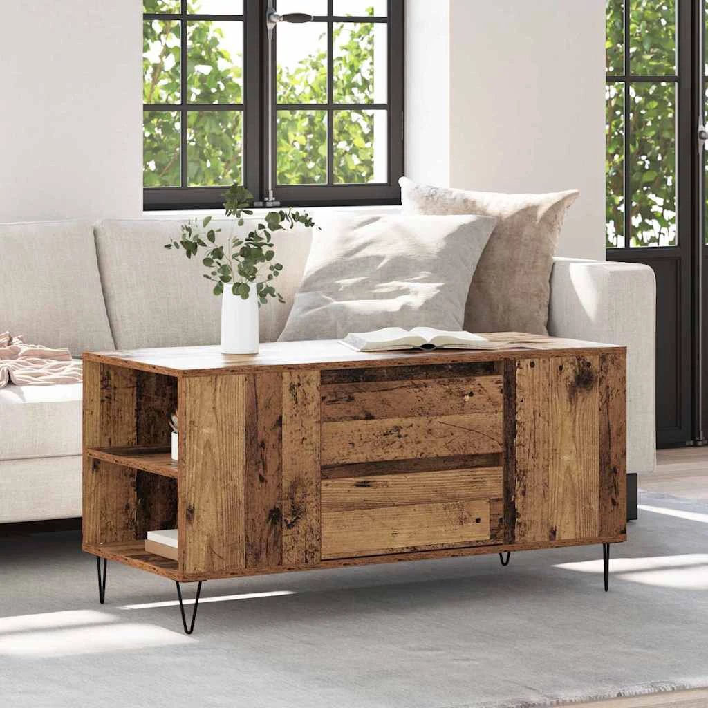 vidaXL VidaXL Coffee Table 102x44.5x50cm Engineered Wood - Coffee Table