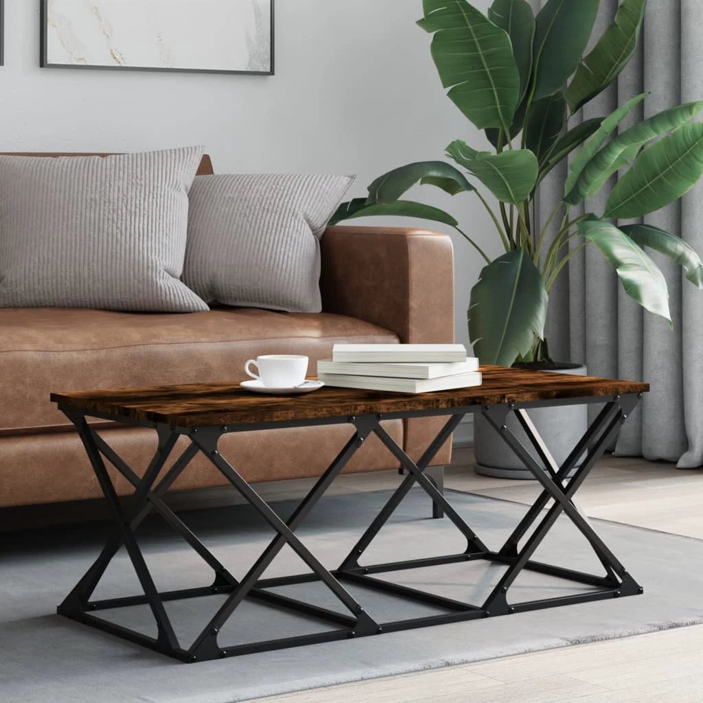 vidaXL VidaXL Coffee Table 100x49x40 cm Oak Artisan - Coffee Table