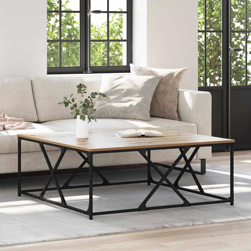 vidaXL vidaXL Coffee Table 100x100x40 Engineered Wood - Coffee Table