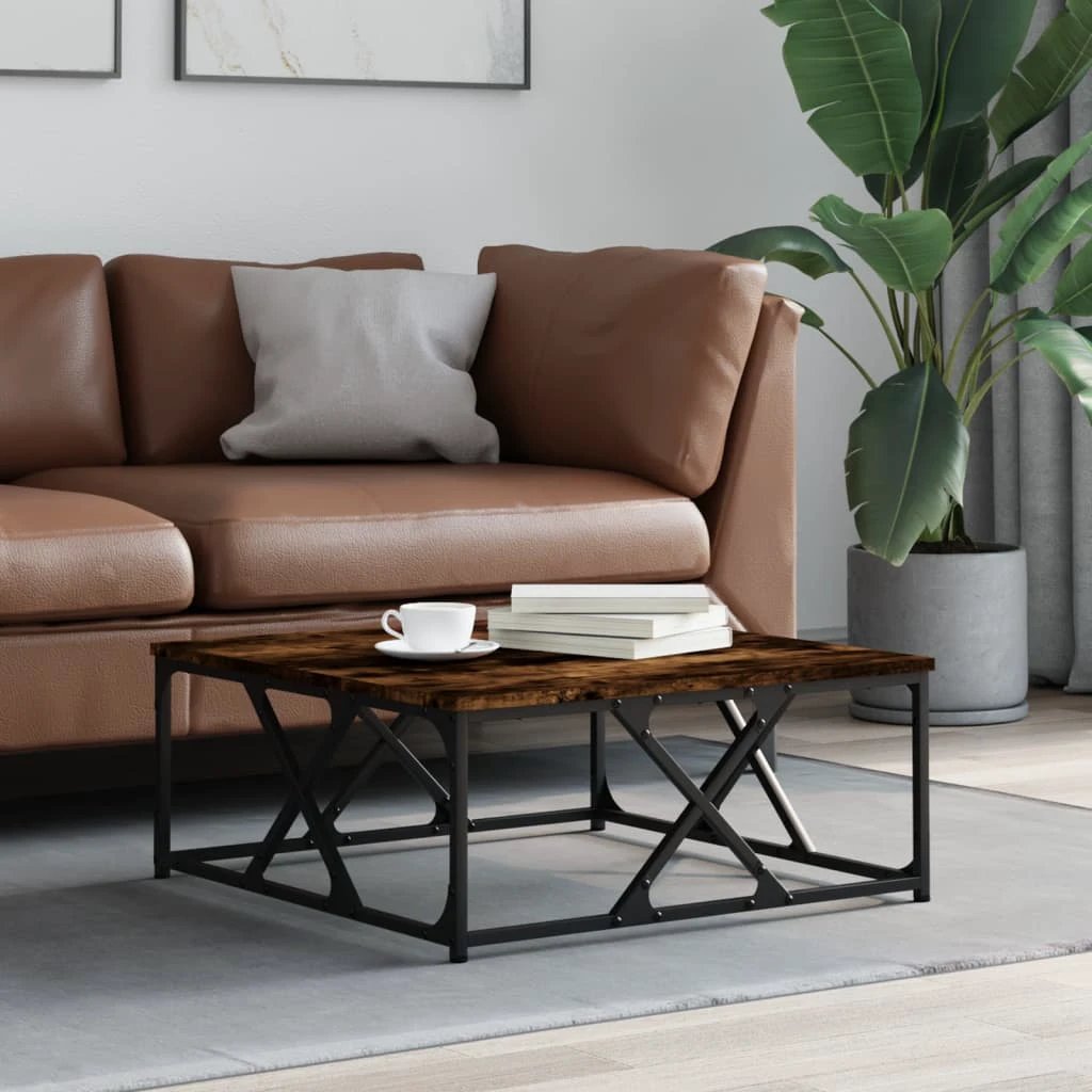 vidaXL vidaXL Coffee Table 100x100x40 Engineered Wood - Coffee Table