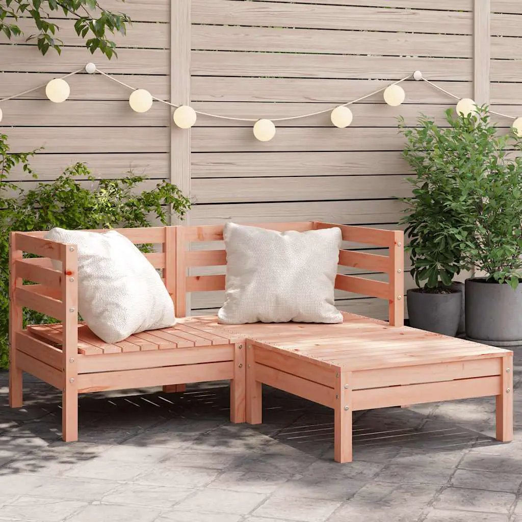 vidaXL vidaXL Garden Sofa | Natural Pine | Solid Pine Wood | Modular | Garden Sofa - Garden Sofa Sets