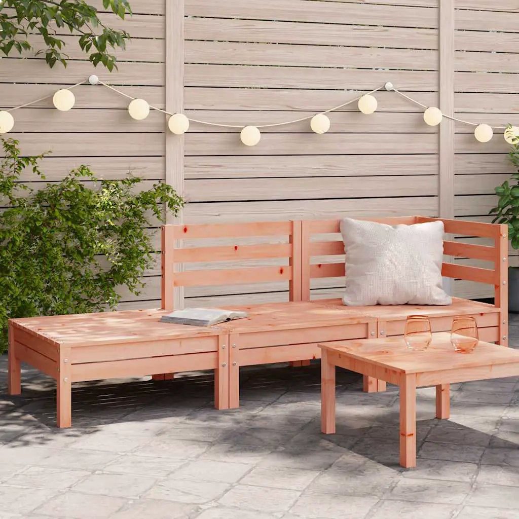 vidaXL vidaXL Garden Sofa | Natural Pine | Solid Pine Wood | Modular | Garden Sofa - Garden Sofa Sets