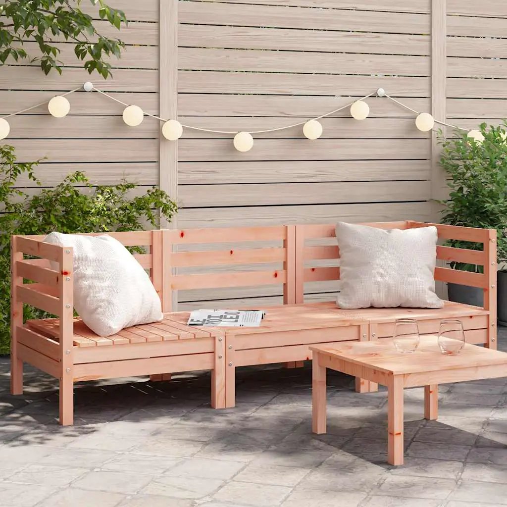 vidaXL vidaXL Garden Sofa | Natural Pine | Solid Pine Wood | Modular | Garden Sofa - Garden Sofa Sets