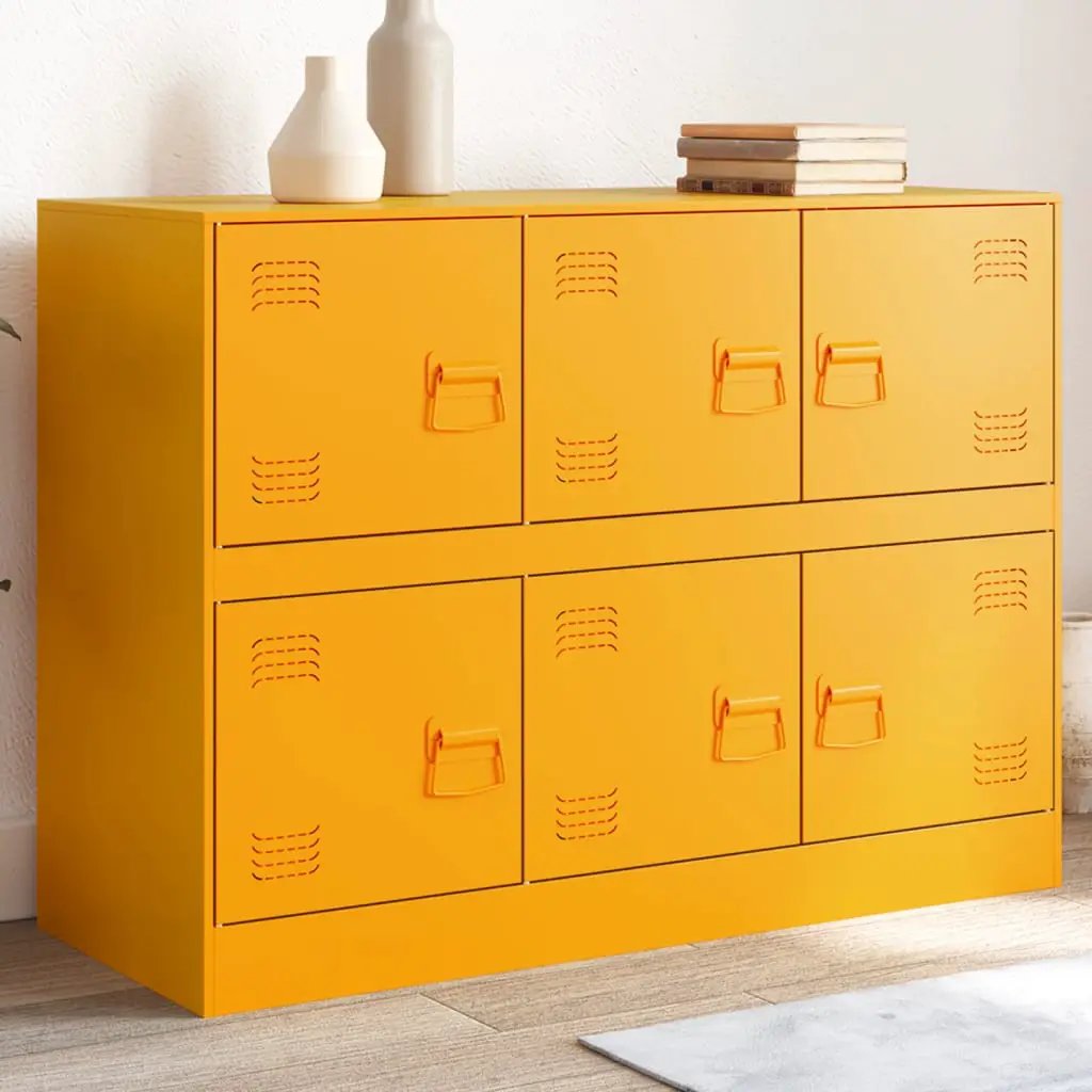 vidaXL vidaXL Sideboard Black 99x39x73 cm Steel - Sideboard