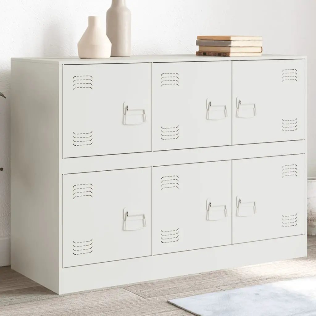 vidaXL vidaXL Sideboard Black 99x39x73 cm Steel - Sideboard