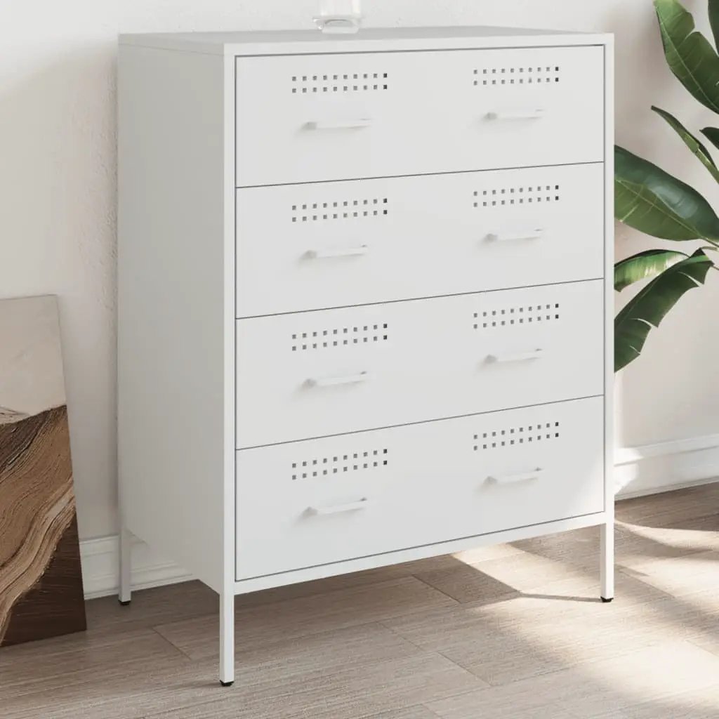 vidaXL vidaXL Sideboard Black 68x39x89 cm Steel - Sideboard