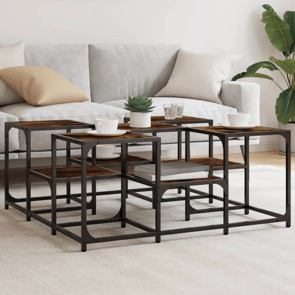 vidaXL VidaXL Coffee Table 121x121x40 cm Engineered Wood - Coffee Table