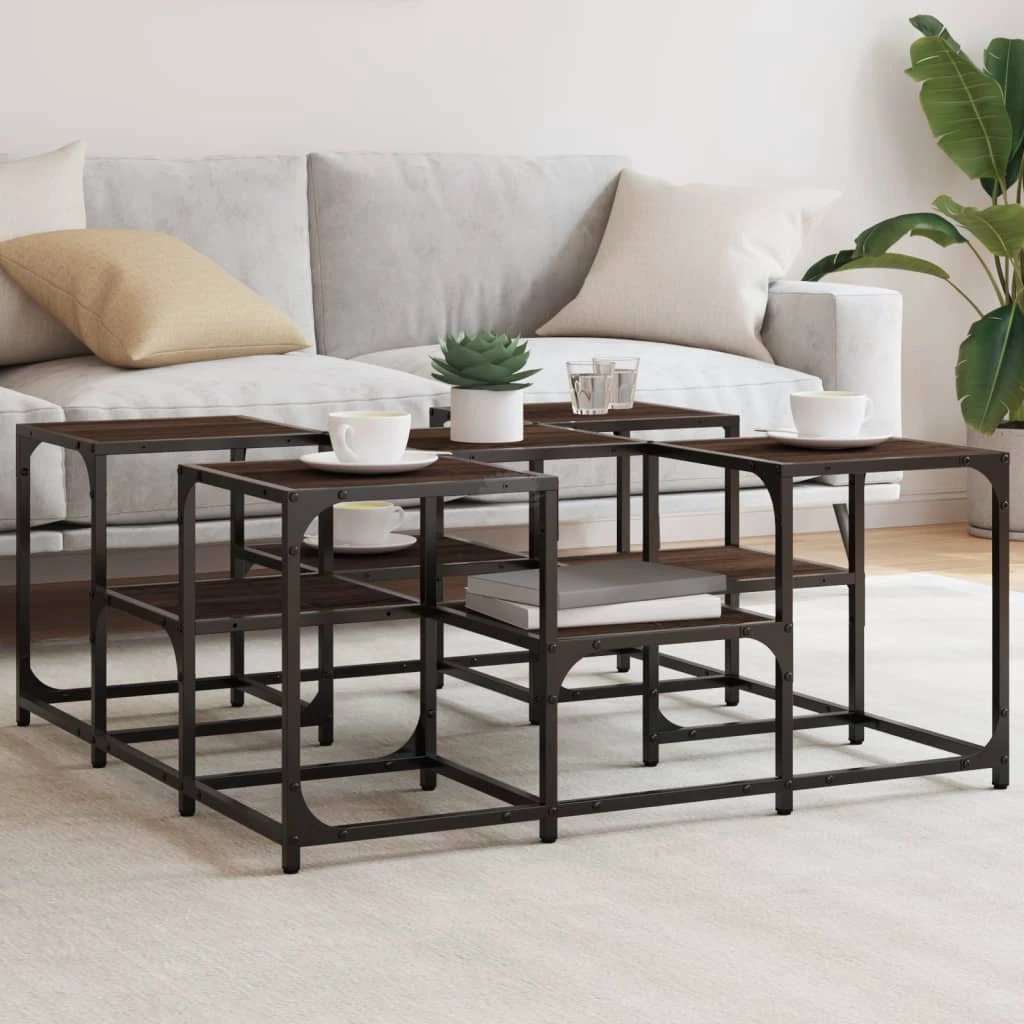VidaXL Coffee Table 121x121x40 cm Engineered Wood by vidaXL