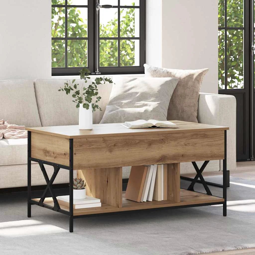 vidaXL VidaXL Coffee Table 100x55x48.5 Old Wood Lounge - Coffee Table