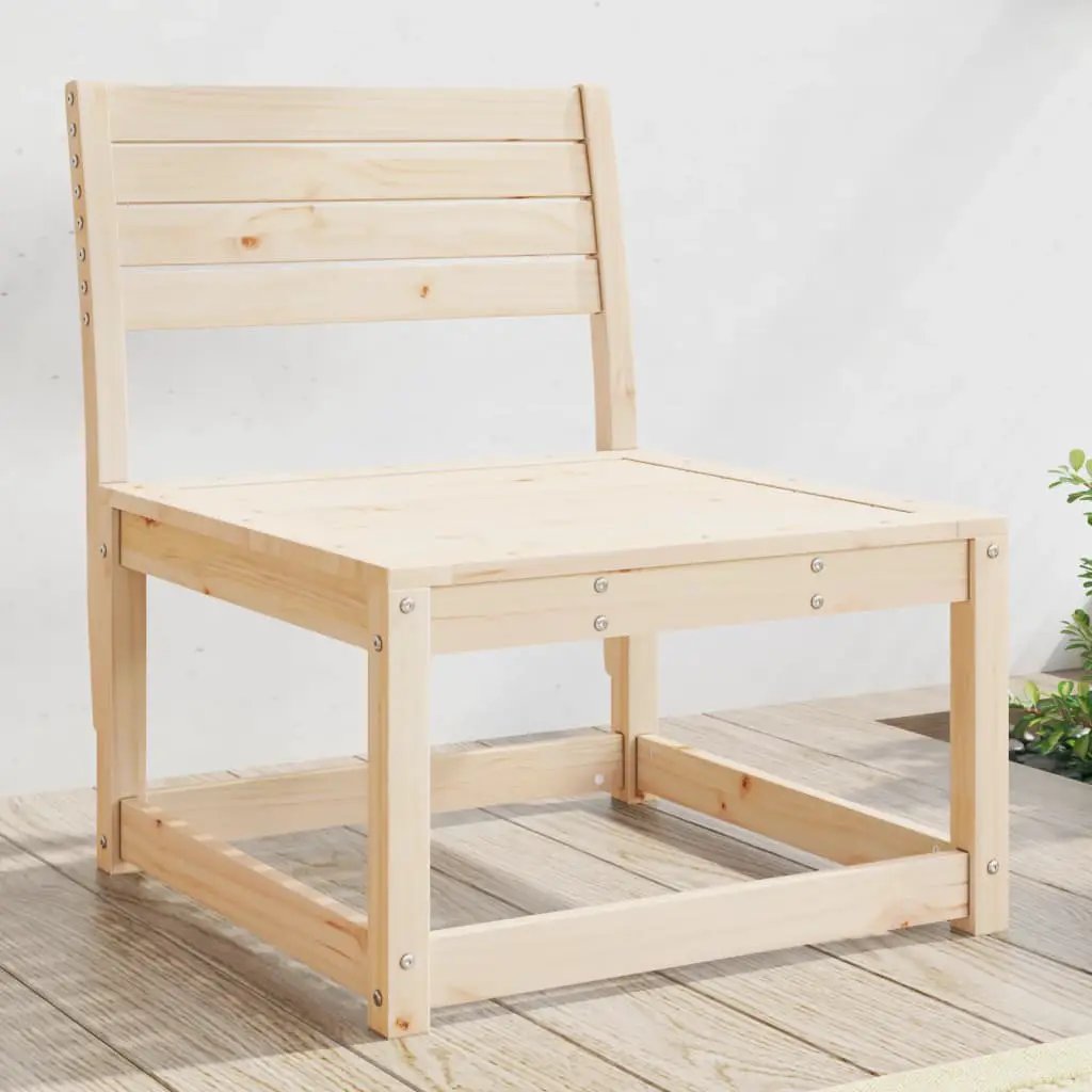 vidaXL vidaXL Garden Sofa | Natural wood | Solid pine wood | Medium | Modular - Garden Sofa Sets