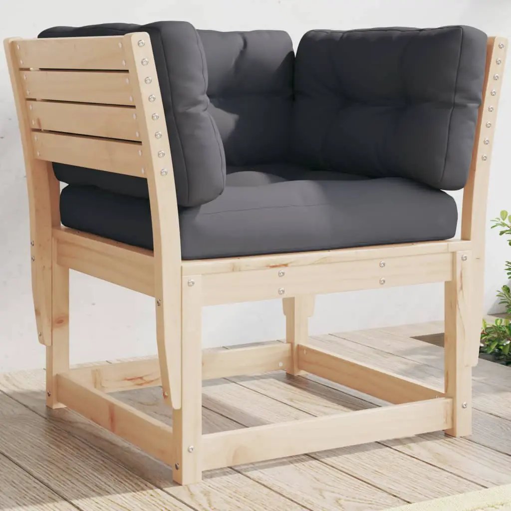 vidaXL vidaXL Garden Chair Solid Wood Pine - Garden Chairs