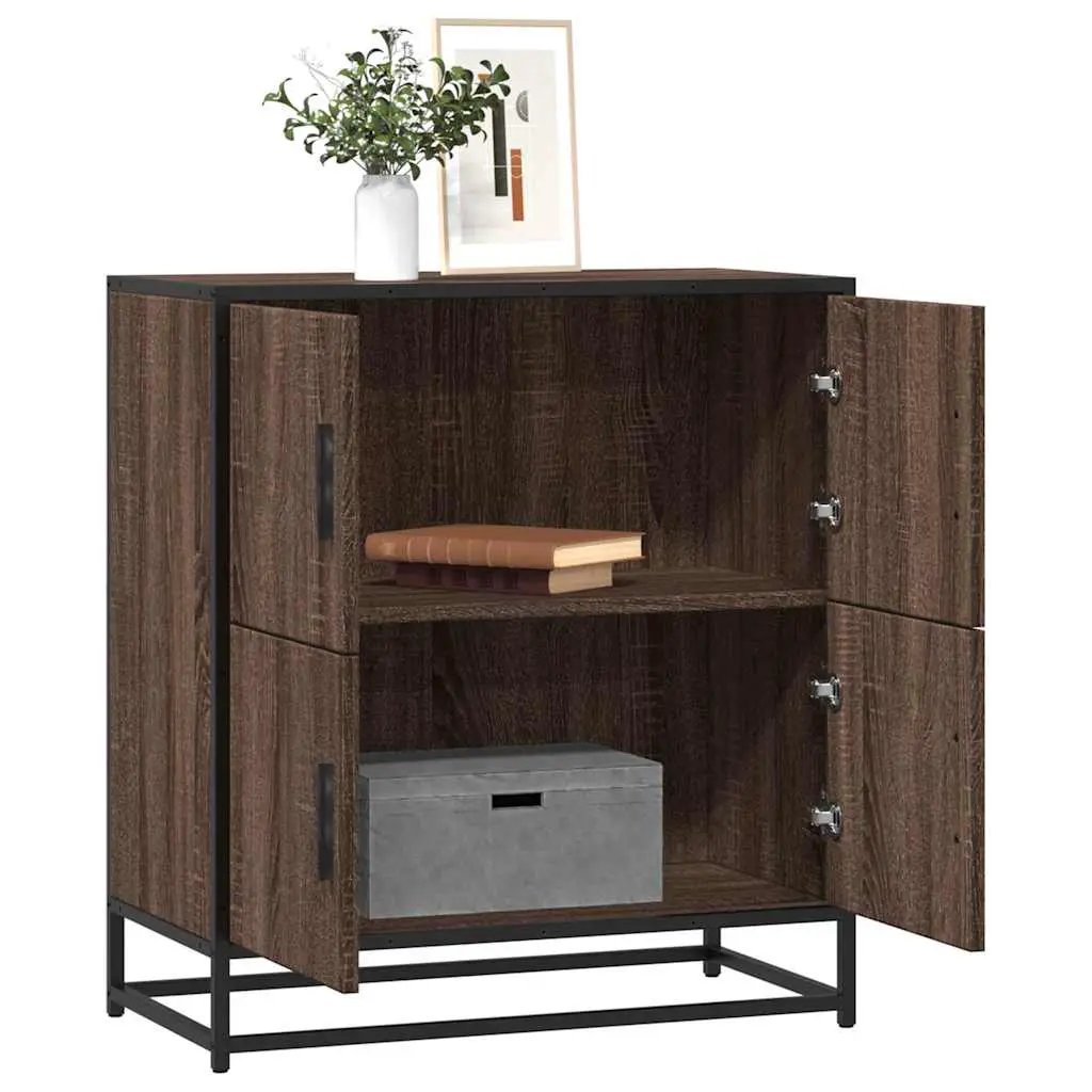 vidaXL vidaXL Sideboard Black 68x35x76 cm Engineered Wood - Sideboard