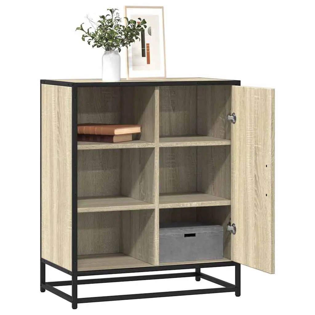 vidaXL vidaXL Sideboard Black 62x35x76 cm Engineered Wood - Sideboard